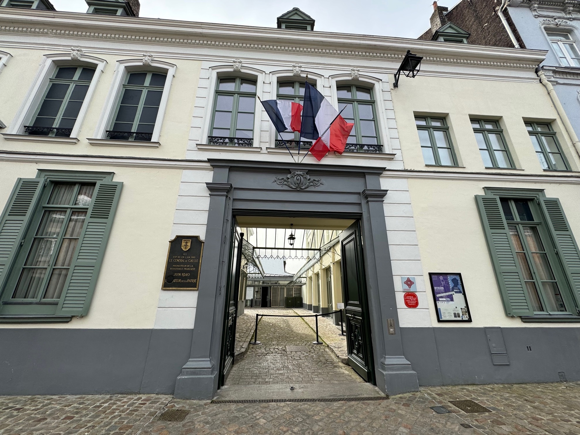 L'entrée du musée