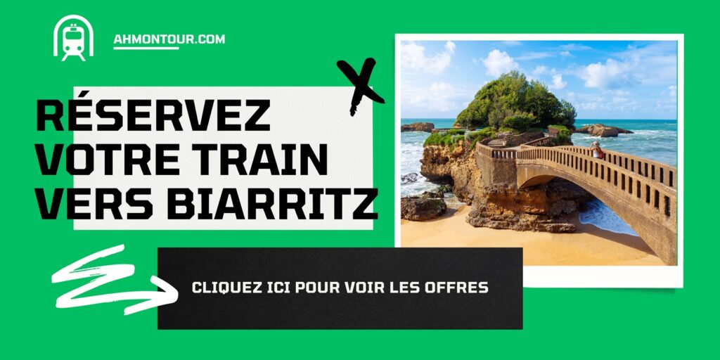 Réservez votre train vers Biarritz : cliquez ici pour voir les offres