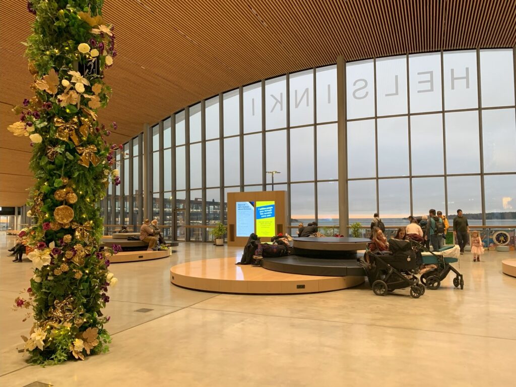 L'intérieur du terminal