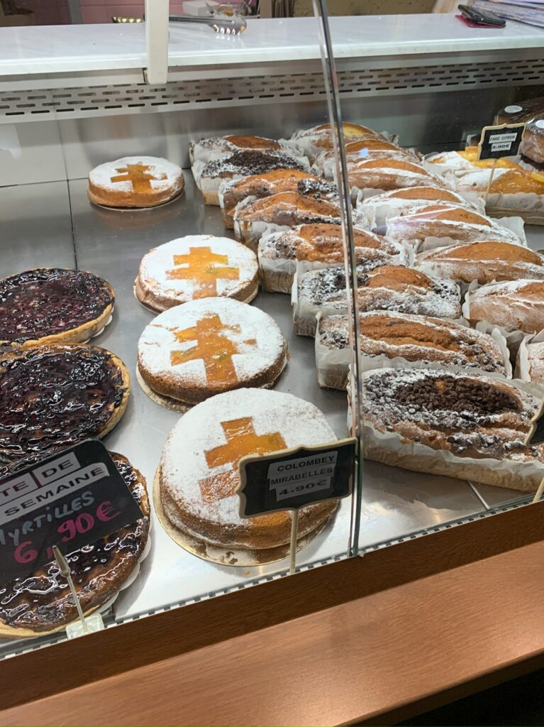 Des pâtisseries vues à Metz